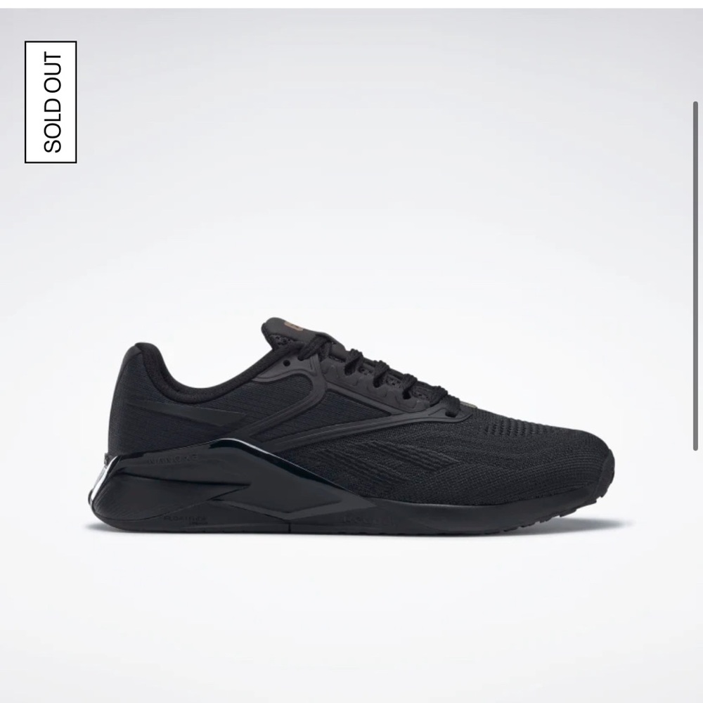 NIB Reebok Nano X2 Women’s Training Shoes Black Rose Gold size 9.5